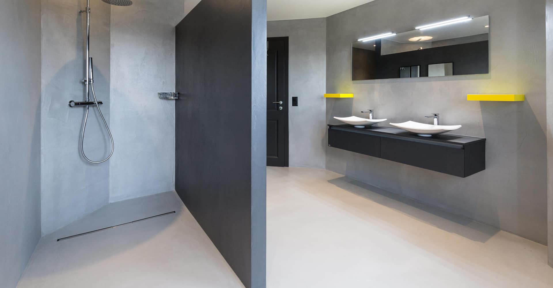 Beton cire vloer en wanden